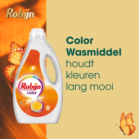 Robijn - Lessive liquide - Couleurs - 60 lavages
