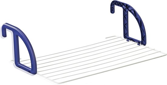 Leifheit étendoir à linge Classic 70 - longueur de séchage 7 m longueur de séchage - blanc - bleu
