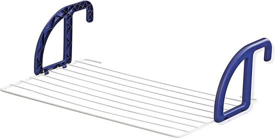 Leifheit étendoir à linge Classic 70 - longueur de séchage 7 m longueur de séchage - blanc - bleu