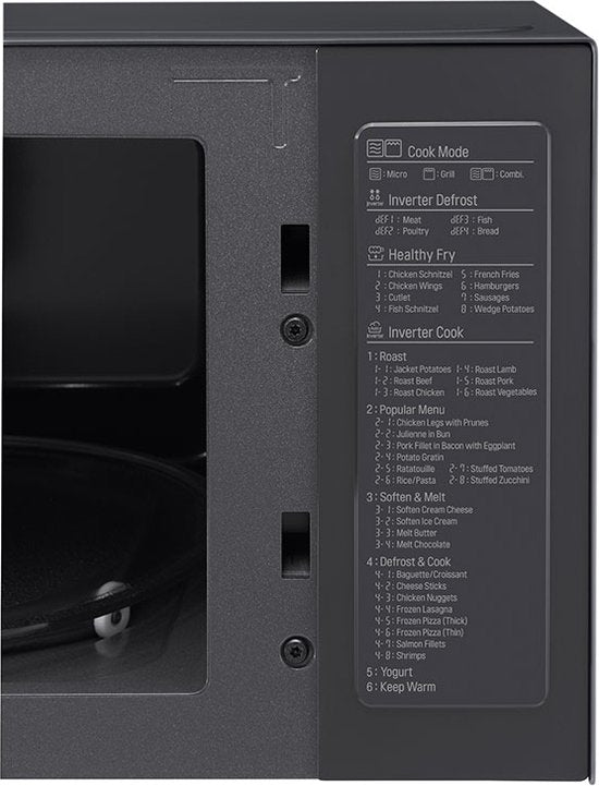 LG MH6565CPB - Micro-ondes - 1000W - Grill - 25l