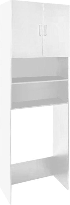 Armoire pour lave-linge et sèche-linge VDD, 190 cm, blanc