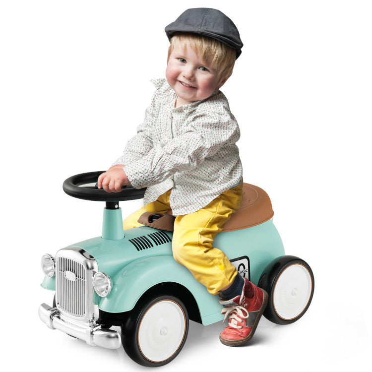 Coast Toy Car - Conduite sécurisée - PP - Max. 25Kg - 58 x 27 x 34 cm - Vert