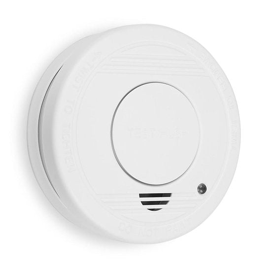 Smartwares 10.044.62 - Détecteur de fumée 85 dB - Pile d'une durée d'un an, capteur d'une durée de 10 ans - Certifié TÜV - Détecteur d'incendie