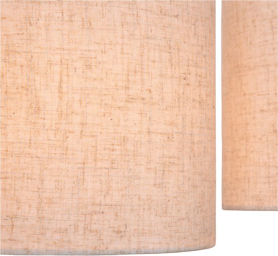 Lucide MAYA - Suspension - 4xE27 - Beige - Japandi