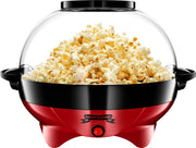 Machine pop-corn - Gadgy - Antiadhésive - Silencieuse et rapide - 5L - Rouge