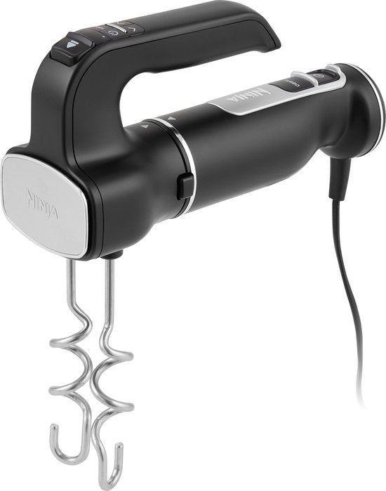 Ensemble mixeur multifonction Ninja 3-en-1 - Mixeur plongeant - Batteur à main - Hachoir - 850 watts - 700 ml - Acier inoxydable - CI100EU