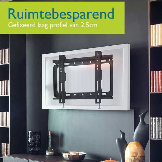 Support mural Philips SQM3221/00 - Support mural fixe pour téléviseurs jusqu'à 42 pouces et 25 kg - Dimensions VESA jusqu'à 200 x 200 mm