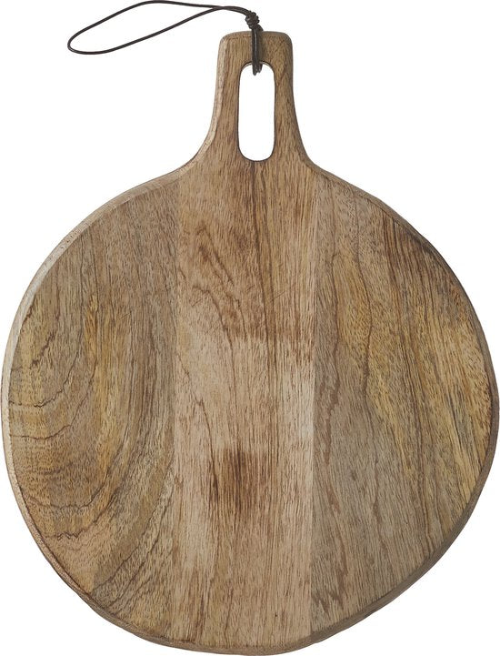Mica Decorations Etagère Duko - Ø28 cm - 100% FSC Bois de manguier - Marron