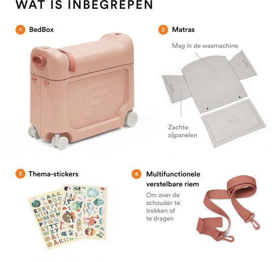 Stokke® JetKids™ BedBox 46 cm (rose corail)