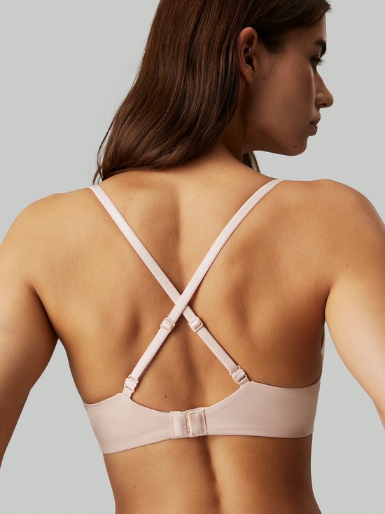 Soutien-gorge push-up T-shirt « Seductive Comfort » pour femme de Calvin Klein - Soutien-gorge T-shirt - beige
