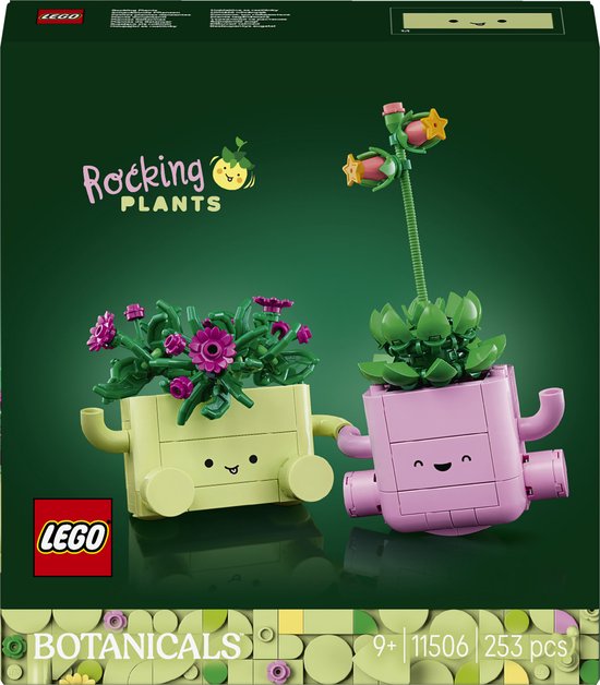 LEGO Botanicals - Kit de construction « Petites plantes et fleurs qui se balancent » pour enfants - 11506