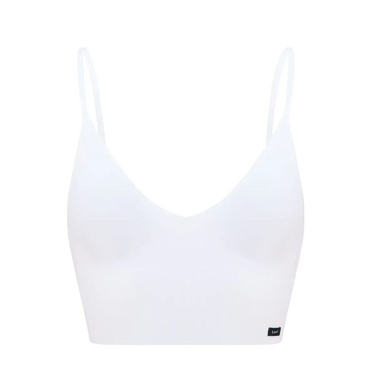 Croptop long sans manches Lee « Flora » - blanc - taille S