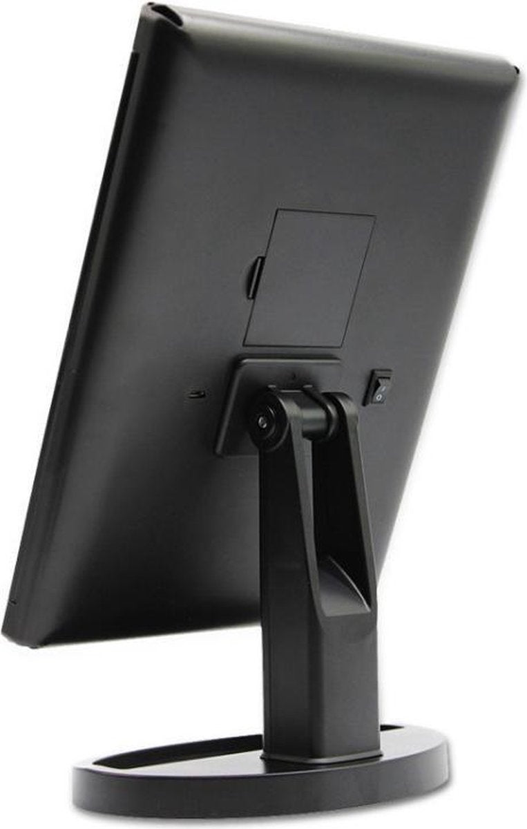 Miroir avec éclairage LED - Miroir de maquillage - Noir