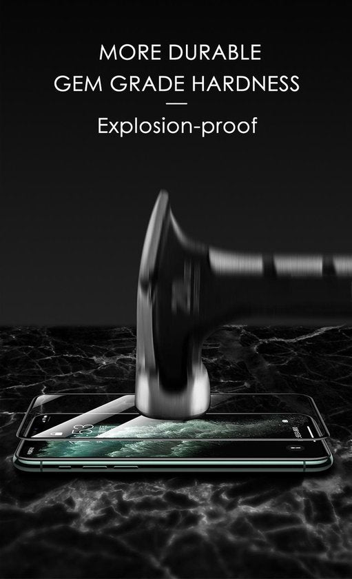 Garpex® Hardened film HD anti-fingerprint Glass Protector pour iPhone 8/11/12