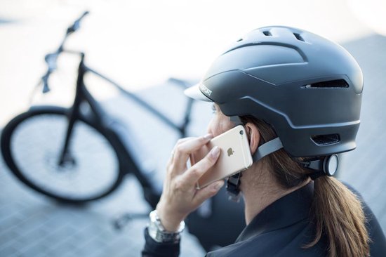 Casque de vélo Polisport E-city Speed Pedelec - L (59 à 61 cm) Adapté aux cyclomoteurs - Noir