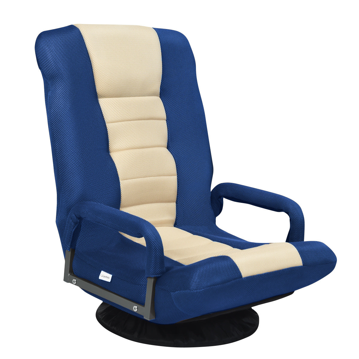 Fauteuil de sol rotatif fauteuil de relaxation fauteuil de sol canapé paresseux canapé bleu
