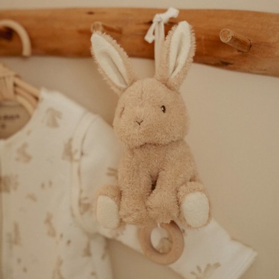 Little Dutch Newborn Naturals Boîte à musique Baby Bunny