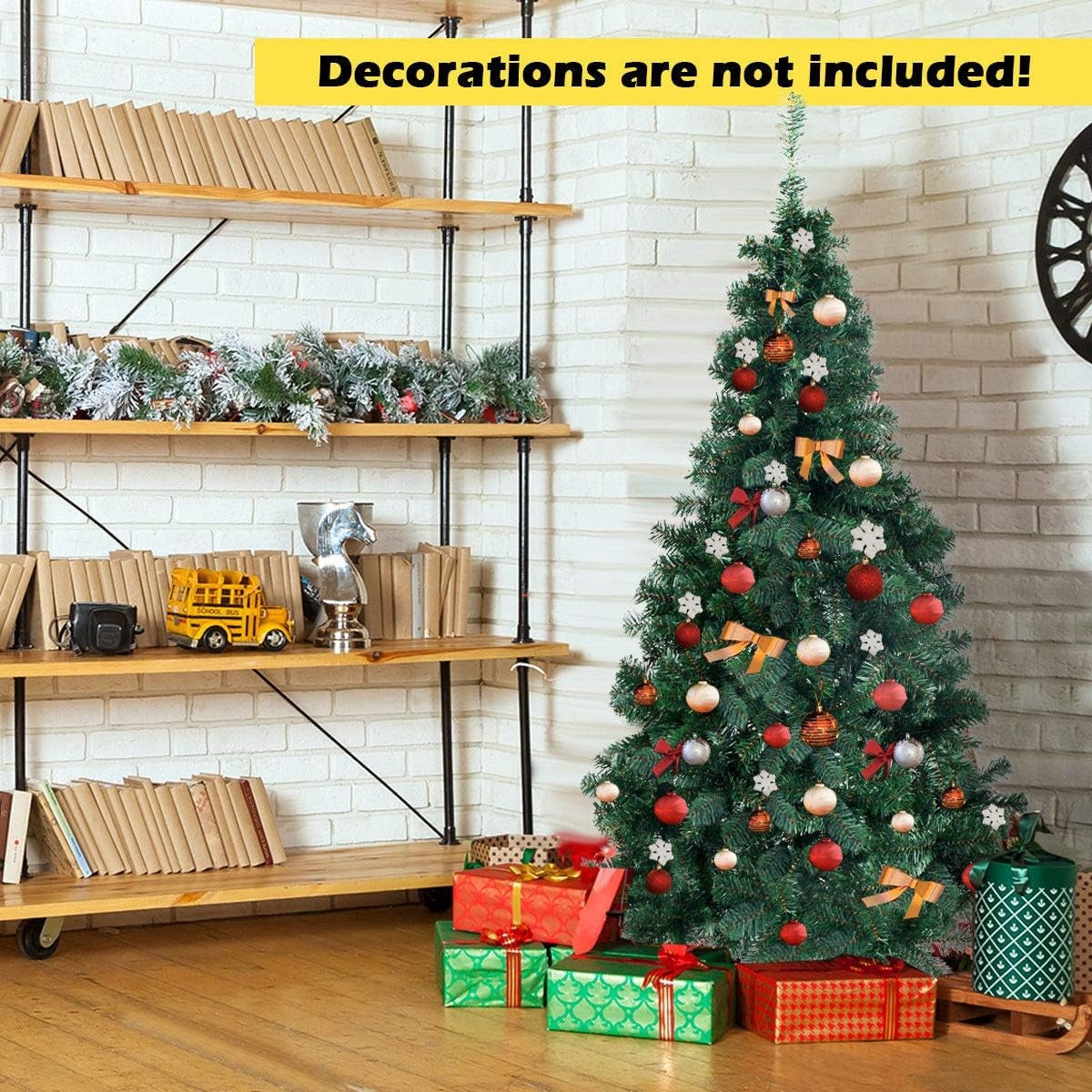 Sapin de Noël côtier 180cm - 650 Branches - Sans éclairage