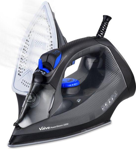 Vaive PowerSteam 2200 - Fer à vapeur - 2200W - Semelle céramique