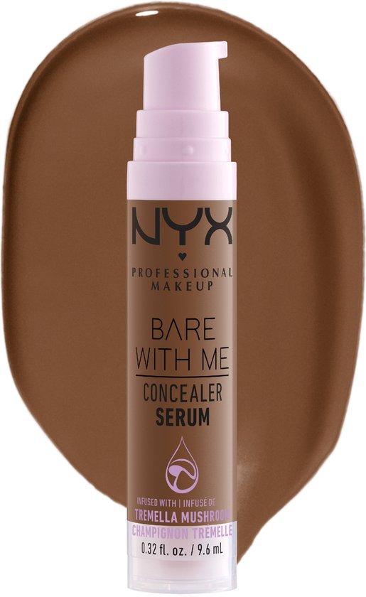 Nyx Professional Makeup Bare With Me Concealer Serum - Mocha - Correcteur - Moka