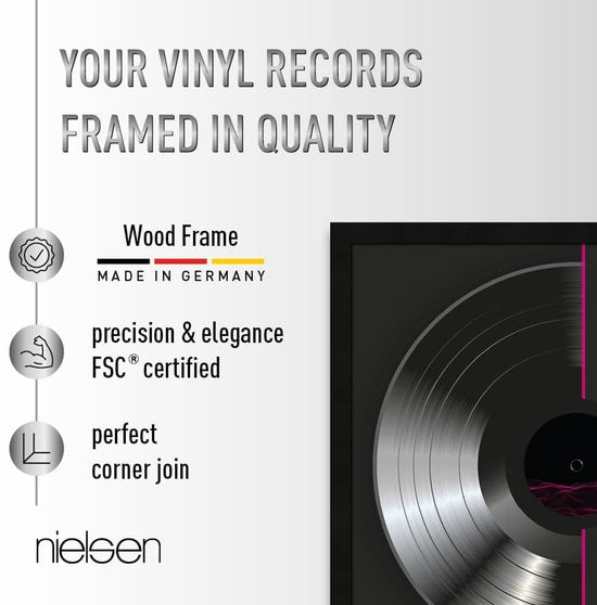 VDD - LP Exchange list - Exchange frame - LP frame - LP list - list for 2 LP records - Exchange frame black