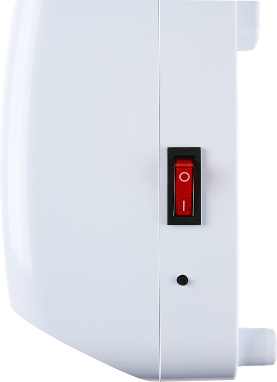 alpina Ceramic Stove with Wall Mounting - Electric Heater 2000W - Adjustable Heat Stages and Timer - Wall Stove with Remote Control - Fan Stove - For Indoors