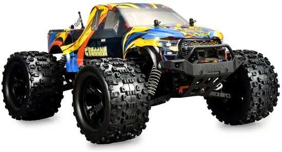 Jamara Crossmo Monster Truck 4x4 à l'échelle 1:10, batterie LiPo, 2,4 GHz