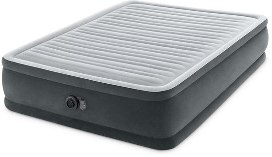 Matelas gonflable Intex Queen Comfort-Plush avec pompe intégrée - 203 x 152 x 46 cm