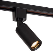 Lucide TRACK RITMO Railspot - Système de rails monophasé / Éclairage sur rail - 1xGU10-MR11 - Noir (extension)