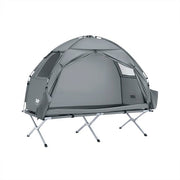 SoBuy OGS32-II-HG Tente de camping gonflable - Textile gris 193x161cm