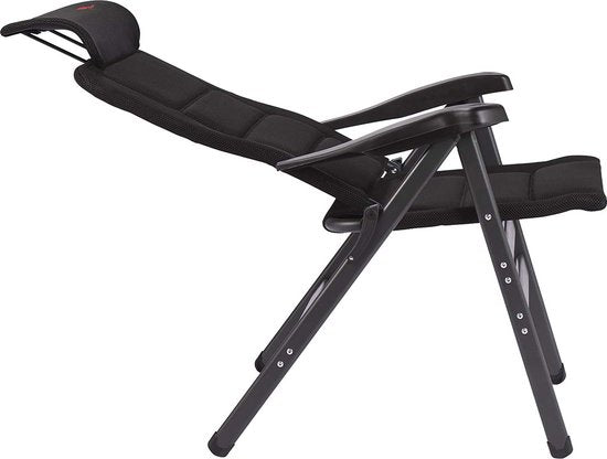 Crespo - Chaise de plage - XL - AP/238 - Air-Deluxe - Compact - Noir