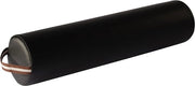 ZenGrowth® Table de massage – Coussin rond pour les genoux – Noir – 66 cm x 15 cm – Coussin cylindrique – Coussin pour les genoux – Fermeture à glissière pratique – Confortable – Hygiénique