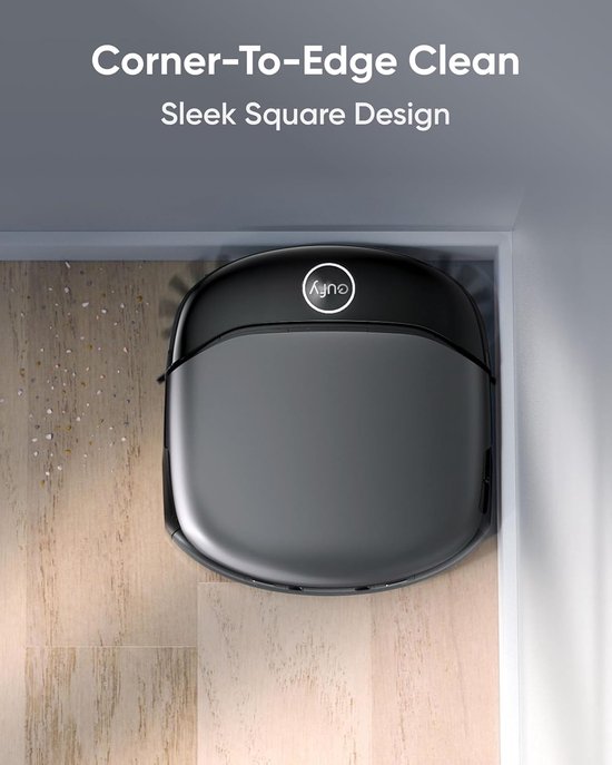 Robot aspirateur Eufy S1 Pro avec station tout-en-un et fonction de lavage - Autonettoyant grâce aux technologies ALWAYS CLEAN MOP™ et Eco Clean Ozon™ - Puissance d'aspiration de 8 000 Pa - Relevage automatique de la serpillière - Détection intelligente d