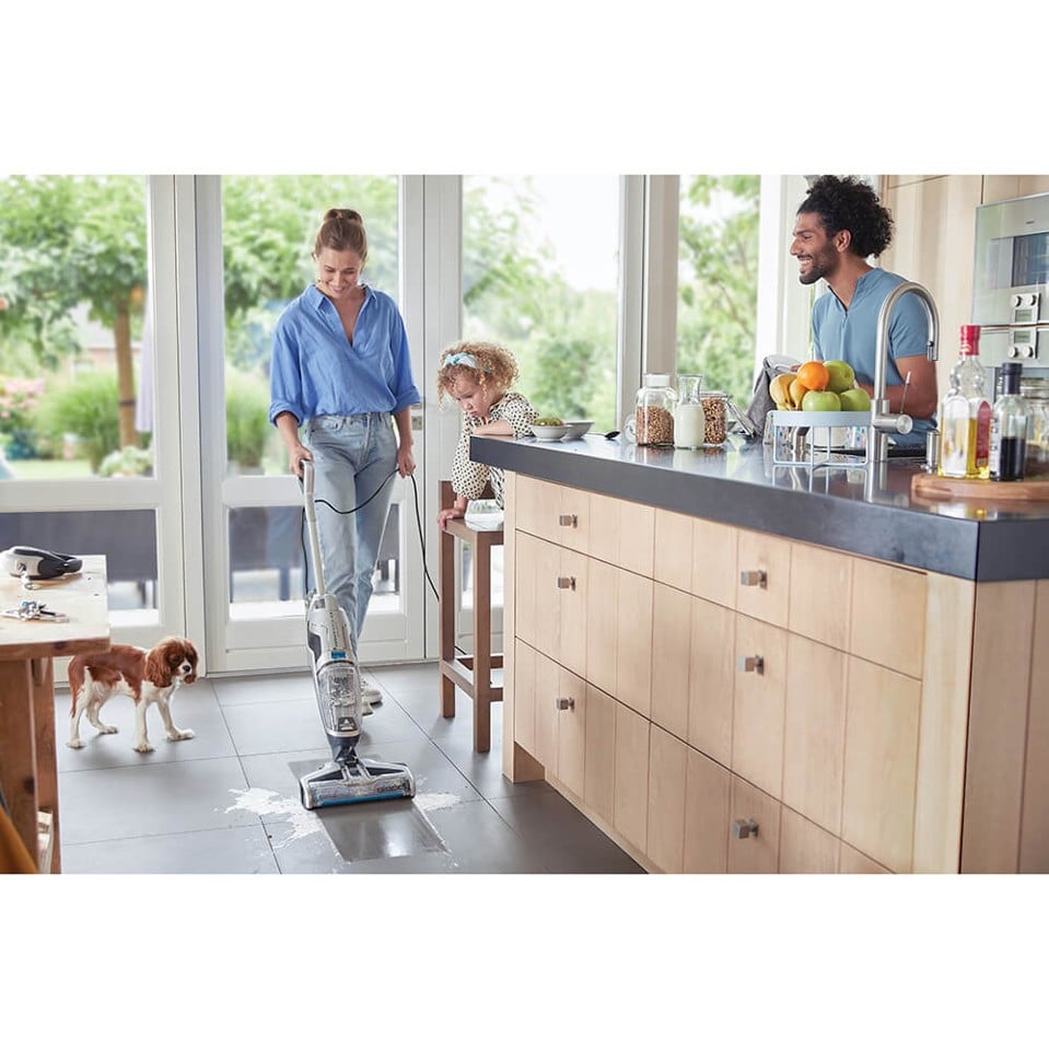 Aspirateur balai Bissell - CrossWave C3 Select - cordon de 7,5 m - 3 en 1 - 560 W