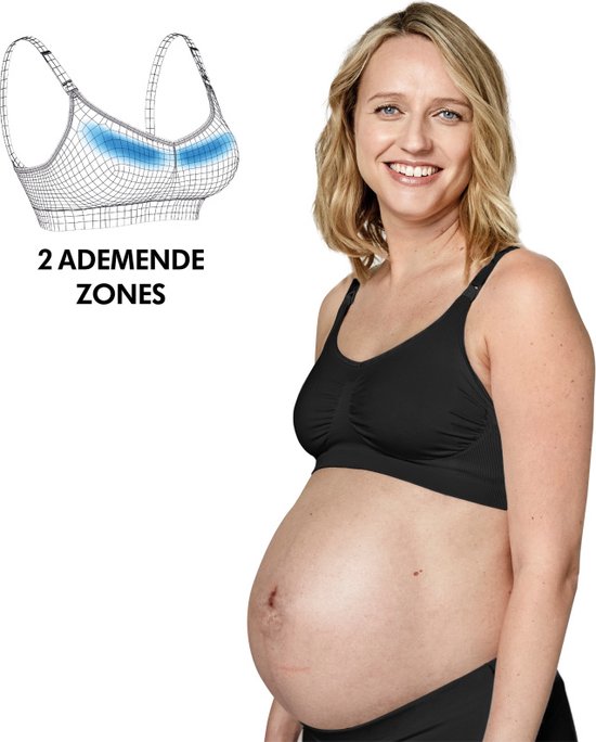 Soutien-gorge d'allaitement Medela Keep Cool - Taille XXL - Noir