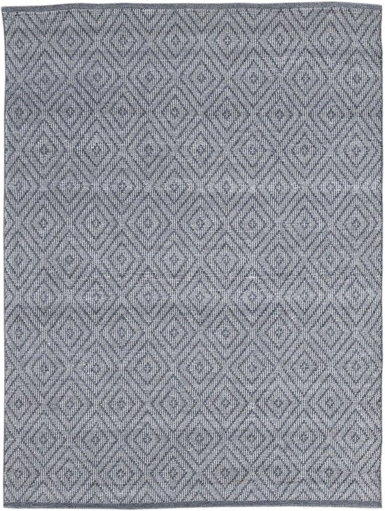 Tapis d'extérieur AXI Bali – Rectangulaire – 160 x 230 cm – Gris – Motif géométrique – Tapis d'extérieur – Résistant aux intempéries et aux UV – Tissage à plat – Tapis de jardin – Pour l'intérieur et l'extérieur