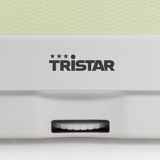 Pèse-personne Tristar WG-2428 - Pèse-personne analogique - Jusqu'à 136 kg - Design vintage - Technologie « Step-on » - Antidérapant - Blanc