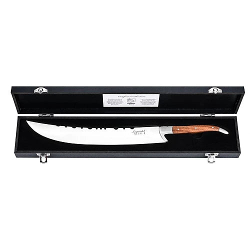 Sabre à champagne Style de Vie Laguiole - 44 cm - Marron - Avec coffret noir