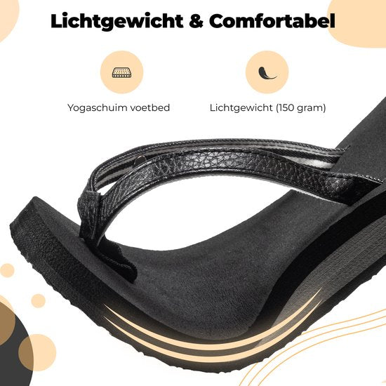 Comfeet Slippers Ladies - Sandales - Noir - Taille 37