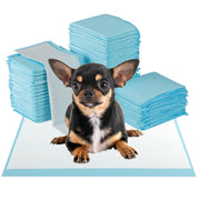 Tapis absorbants pour animaux de compagnie Coast - 6 couches - Étanches et ultra-absorbants - 60 x 43 cm - 300 pièces - Bleu/Blanc
