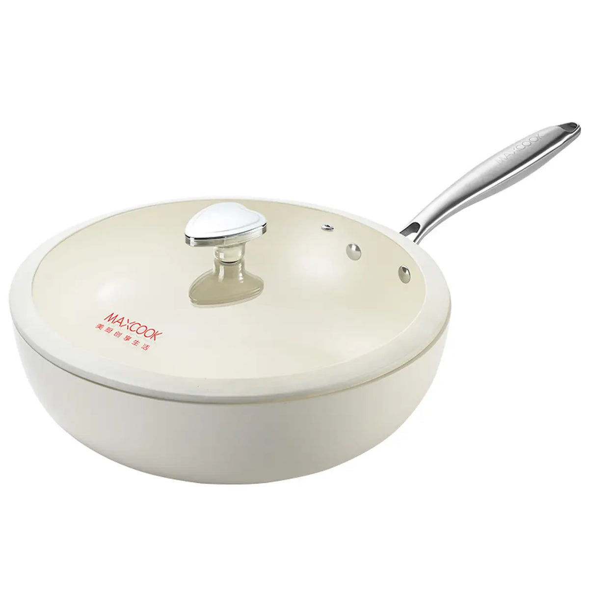 Set de cuillères pour hotpot Maxcook - louche et écumoire - acier inoxydable - 2 pièces