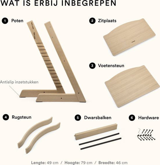 Chaise haute Stokke Tripp Trapp - Chêne naturel