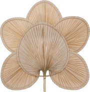 Décoration murale Atmosphera Selma « feuille de palmier » 70 x 4 x 70 cm - Naturel