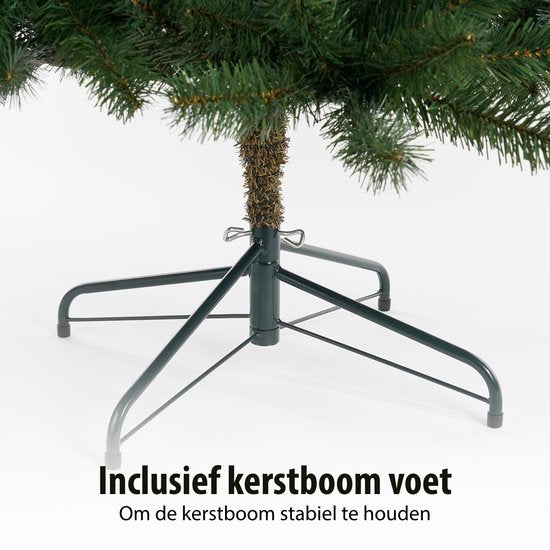Sapin de Noël artificiel Triumph Tree Sherwood Deluxe avec éclairage LED - Sapin de Noël artificiel H 185 x Ø 127 cm - Vert