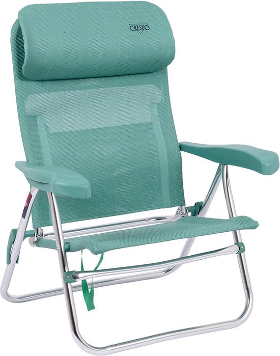Crespo - Chaise de plage - AL/205 - Compacte - Verte