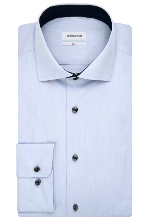 Seidensticker Spread Kent Business Shirt - 100 % coton - sans repassage - coupe cintrée ou régulière