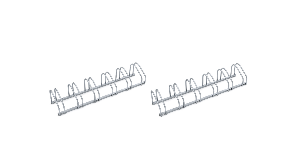 Monzana 2 pièces porte-vélo - Abri à vélos pour 12 vélos - 160x32x27 cm - Support à vélos en métal