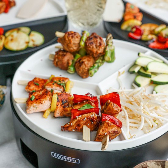 Bourgini Chef's Dinner Party - Kit d'extension - Gourmet - Plaque de cuisson
