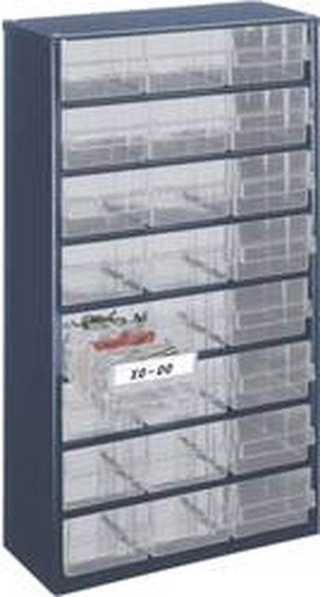 Raaco - Armoire à tiroirs en métal - 24 tiroirs