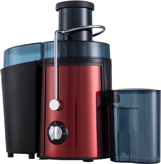 Centrifugeuse rapide Fuegobird L811 - Power Juicer - Acier inoxydable - 400 watts - Rouge